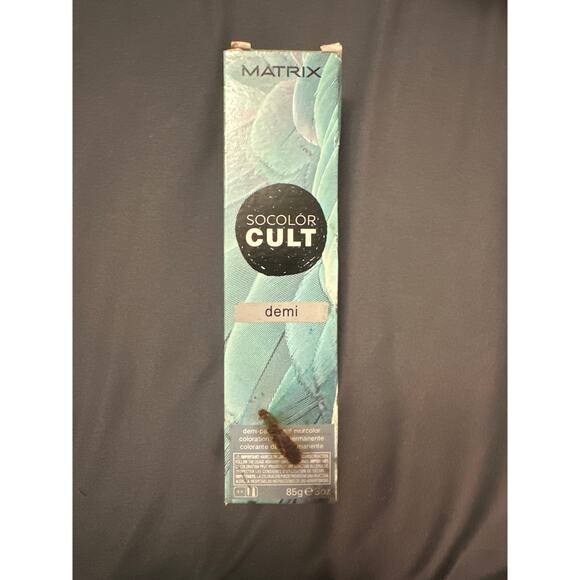 Discontinued Matrix SoColor Cult DUSTY TEAL Hair Color - Picture 2 of 5